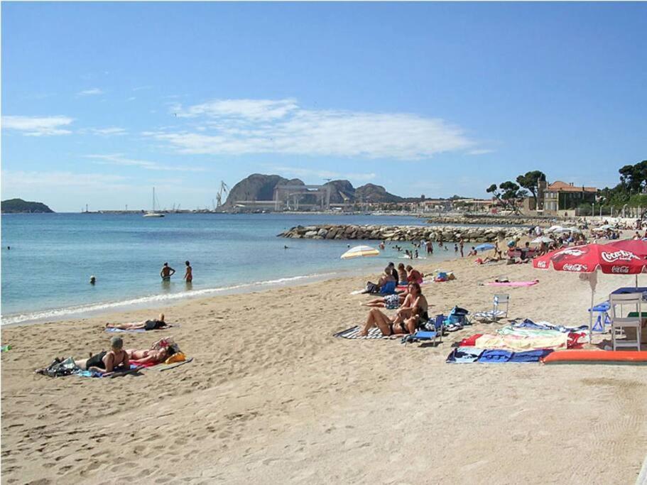 Blue Summer Vibes Apartment For 4P, Ac, Balcony, Parking, Beach At 50M, Spa Access -4 La Ciotat Exteriör bild